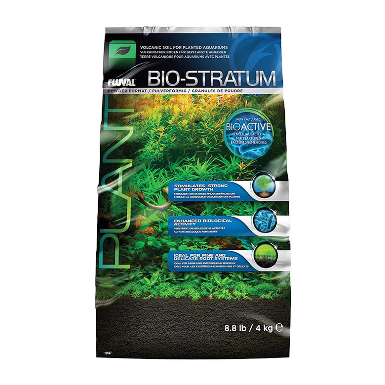 Fluval Bio Stratum Sustrato para plantas de acuario, , large image number null