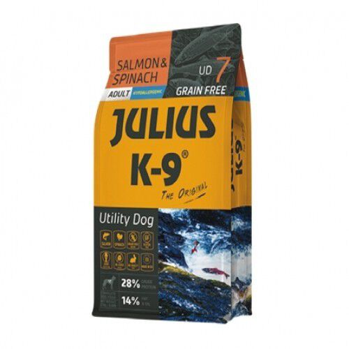 Pienso Julius K-9 3 Adult sabor Salm&oacute;n y Espinacas, , large Imagen numero 1