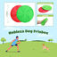 Nobleza Frisbee Perros, 2 unidades Perros interactivos Frisbee, Juguete de Disco Volador para Perro, , large indicador imagen numero 2
