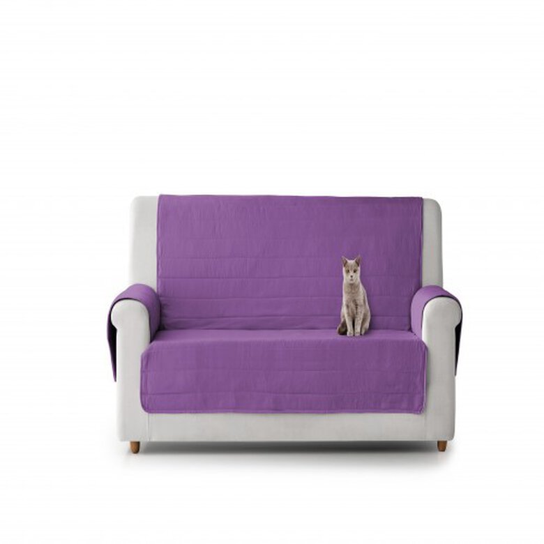 Cubre sofá para perros acolchado reversible Turín, , large image number null