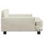 vidaXL Cama para perros de terciopelo crema 70x45x30 cm, , large indicador imagen numero 7