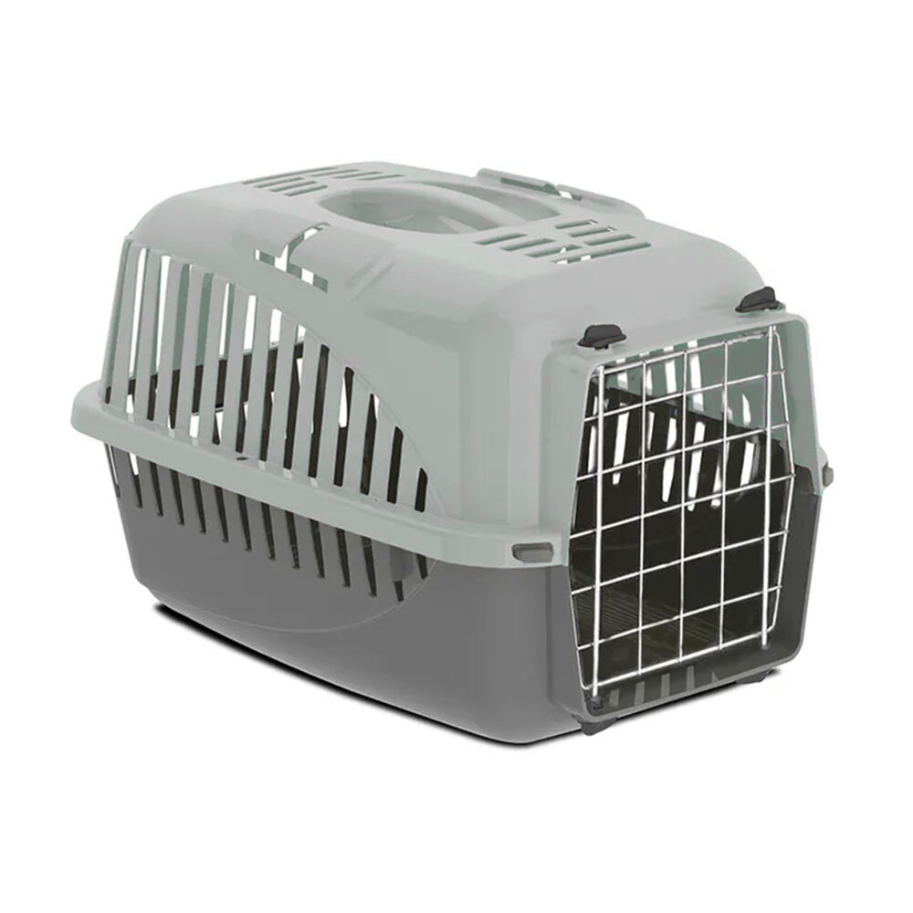 Transportin Gato Perro Pequeño,Transporte de Plástico para Perros disponible en 3 medidas, color se entrega al azar