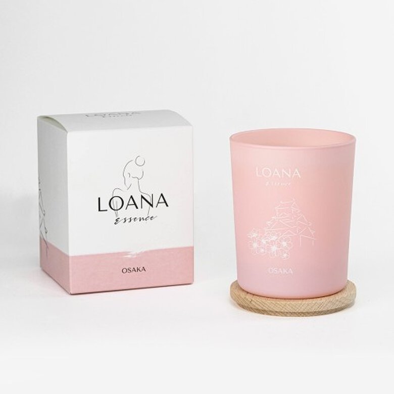 Loana essence vela aromática osaka olor nuez moscada, , large image number null