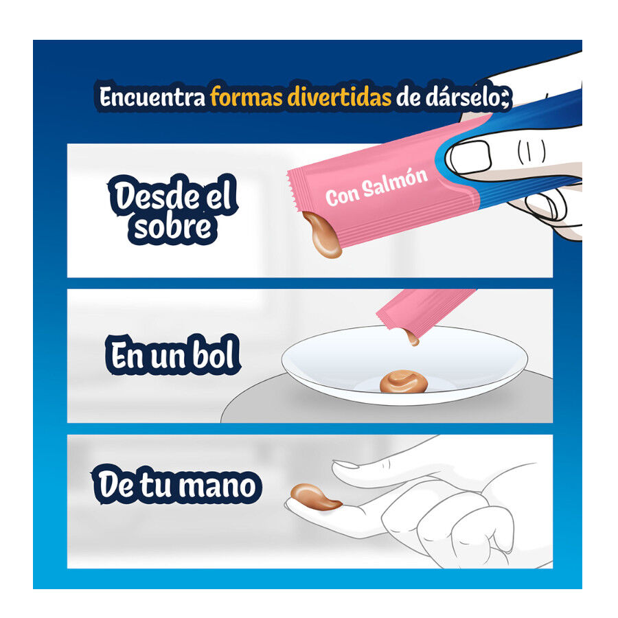 48 sobres x 10 g Felix Deli Moments Snack l&iacute;quido para gatos - Multipack, , large Imagen numero 4
