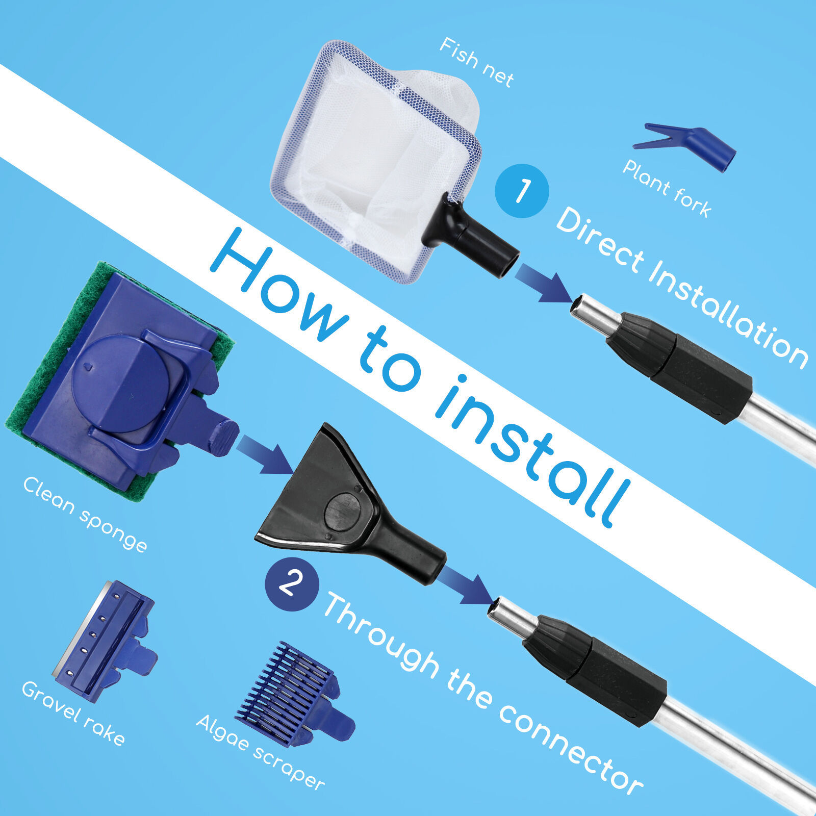 Nobleza Kit Limpiador para acuarios thumbnail