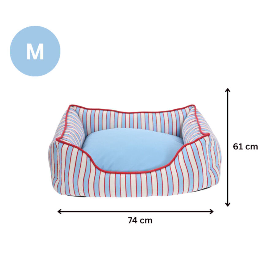 Leeby Cama Rayas Anchas para perros, , large Imagen numero 6