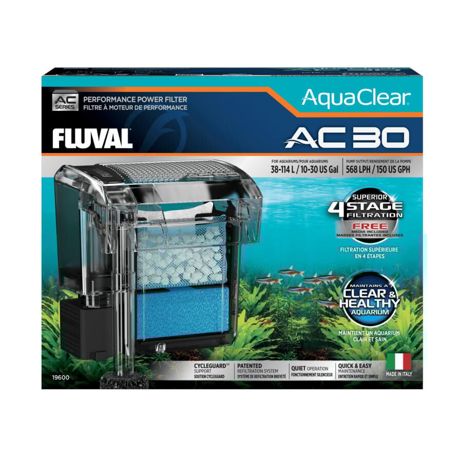 Fluval AquaClear AC Filtro Mochila para acuarios