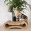 Althea Living - Rascador para Gatos con Forma de Infinito, cart&oacute;n corrugado, reversible, , large indicador imagen numero 4