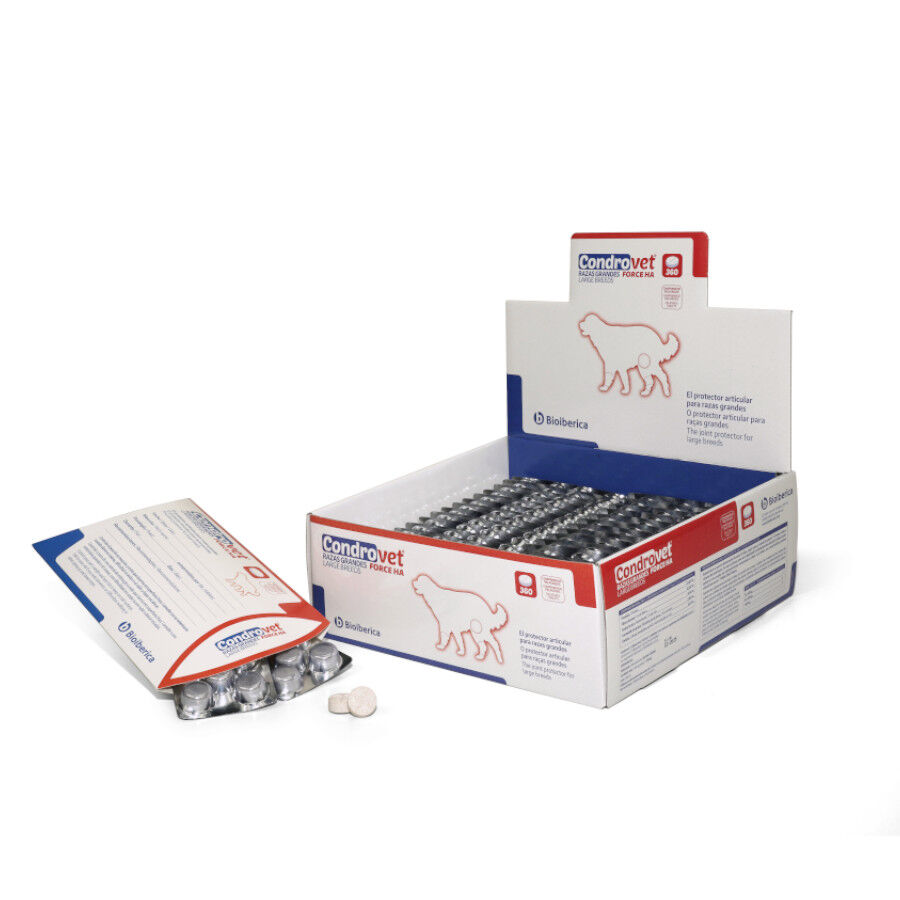 Bioiberica Condrovet Force Ha Condroprotector para perros de razas grandes thumbnail