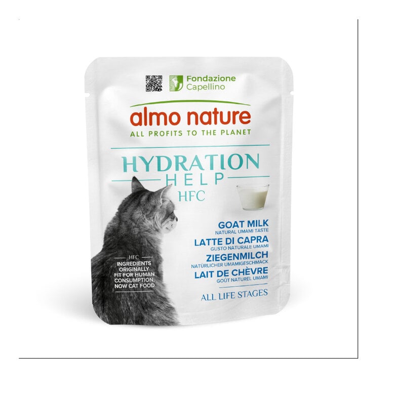 50 g Almo Nature HFC Hydration Help Leche de Cabra sobre para gatos