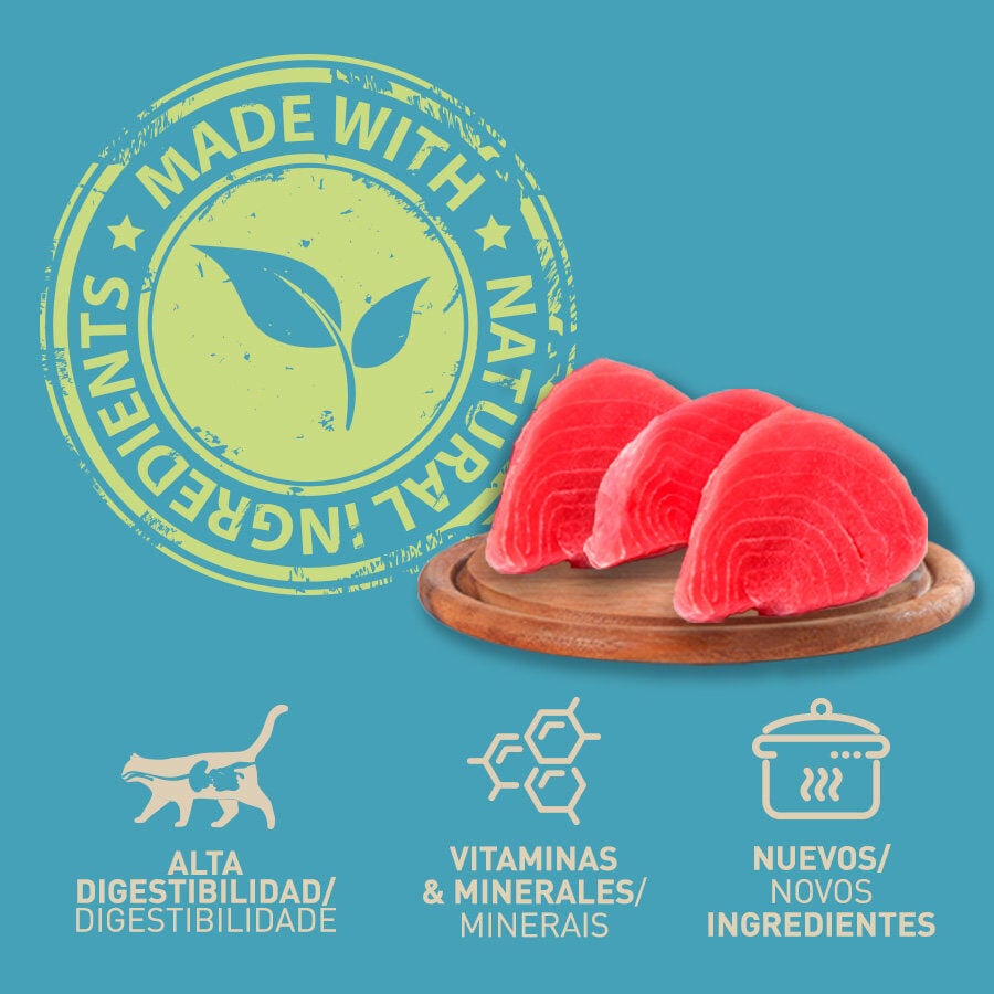 Catzilla Adult Grain Free Trucha y Atún en Paté lata para gatos thumbnail