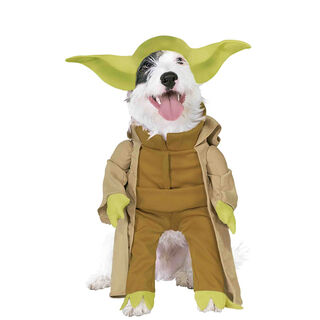 Rubie's Disfraz Yoda deluxe de Star Wars para perros carnaval