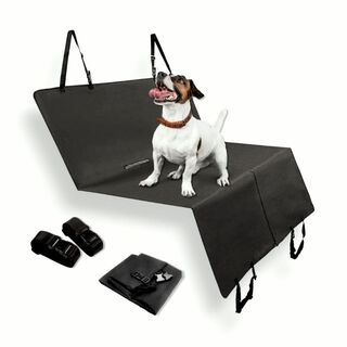 TheKingPet Funda Protectora para Asientos Traseros de Coches Antideslizante e Impermeable para mascotas
