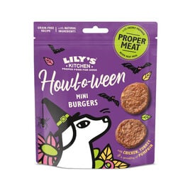 Lily's Kitchen Mini Hamburguesas Pollo Halloween para perros