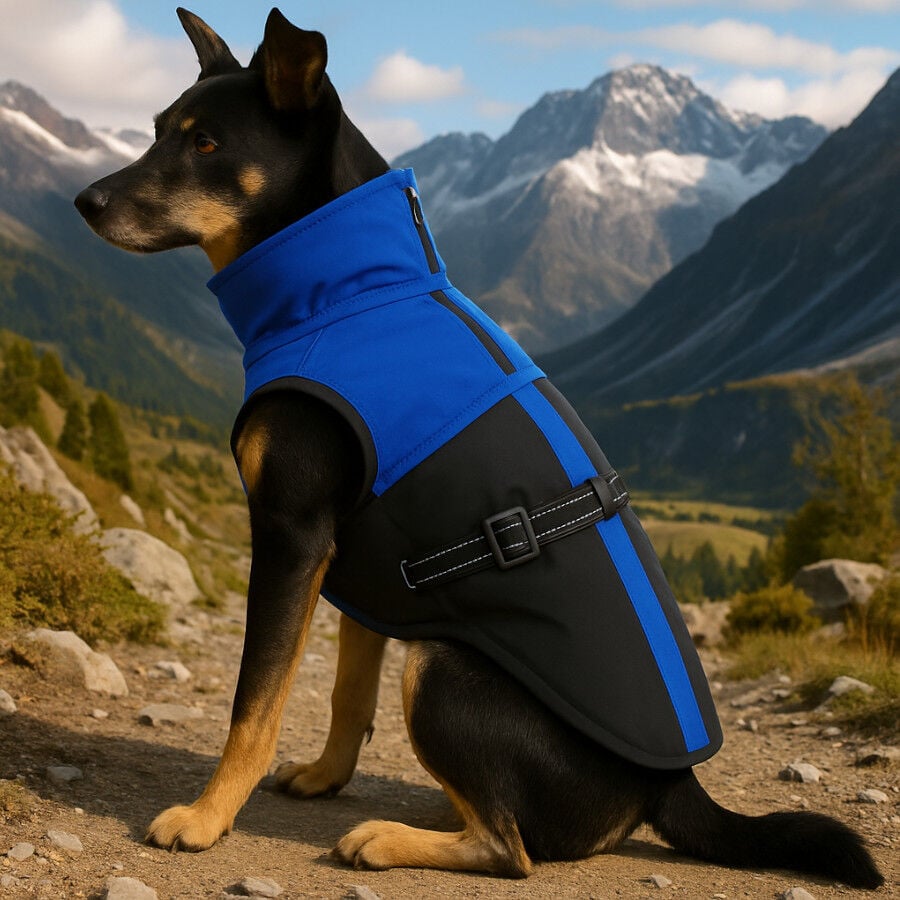 Outech Abrigo Azul para perros thumbnail