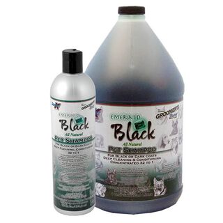 Ibañez Champú Realzador de Tonos Oscuros Emerald Black de Double K para perros 