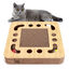 Nobleza Rascador para Gatos con Hierba Gatera，Redonda Rascadoras de Cartón para Cama con 2 Juguetes para Gatos Interactivos Pelotas, , large indicador imagen numero 1