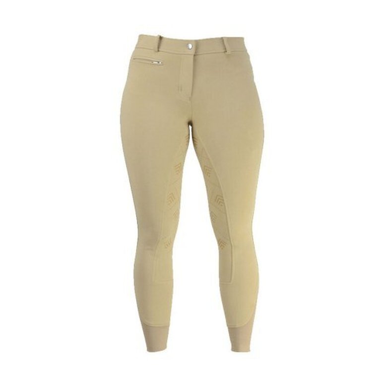 Pantalón para montar con silicona HyPerformance Derby para mujer color Beige, , large image number null
