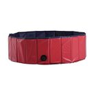 Pawhut piscina plegable de pwc rojo para mascotas, , large image number null