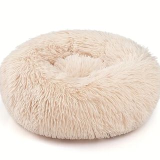 Cama para mascotas beige