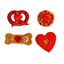 GALLETAS SAN VALENTIN PARA PERROS - PACK DE 4 UNIDADES, , large indicador imagen numero 1
