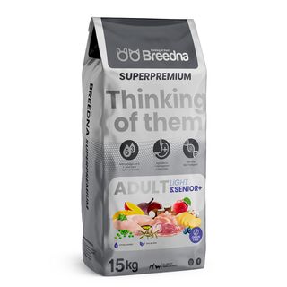 Breedna Grain Free Light Senior pienso para perros