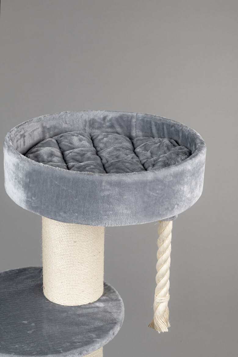 Rascador Maine Coon Sleeper Light Grey color Gris thumbnail
