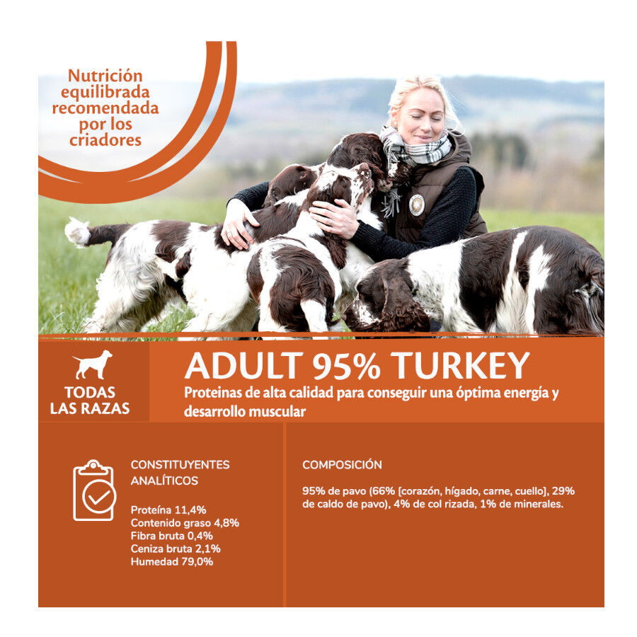 Wellness Core pavo con col rizada lata para perros thumbnail