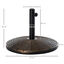 Outsunny Base de Sombrilla Ajustable Φ53x40 cm Universal Pie de Parasol de Cemento Soporte de Sombrilla Redondo Estilo Retro HDPE Patio Jardín Playa, , large indicador imagen numero 3
