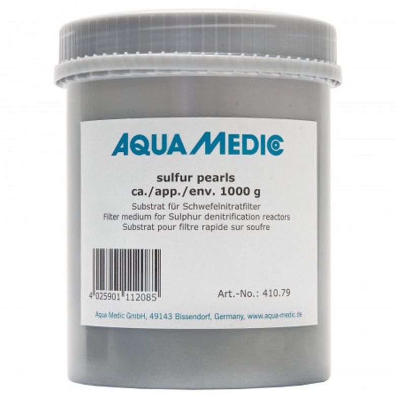 Aquamedic Sulfur Pearls filtro para la desnitrificación del azufre