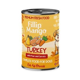 Pienso FIllip Mango para perros de pavo, pera y zanahoria 400gr