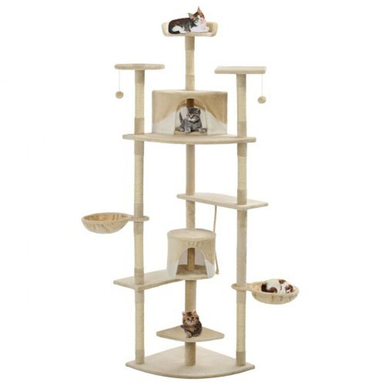 Rascador de sisal para gatos color Beige, , large image number null