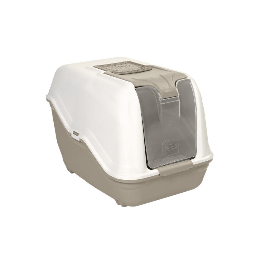 Nice Care Arenero Cerrado Netta Close Beige para gatos, , large Imagen numero 2