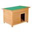 Caseta de madera PawHut para perros color Amarillo, , large indicador imagen numero 1