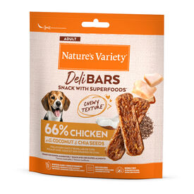 Nature's Variety DeliBars Barritas Pollo snacks para perros