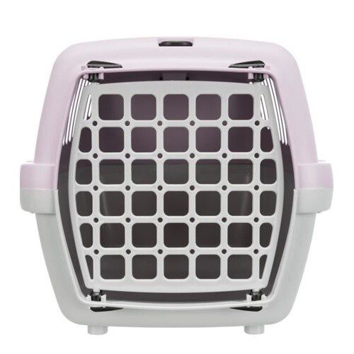 Trixie capri transport&iacute;n con asa gris y malva para mascotas, , large Imagen numero 3