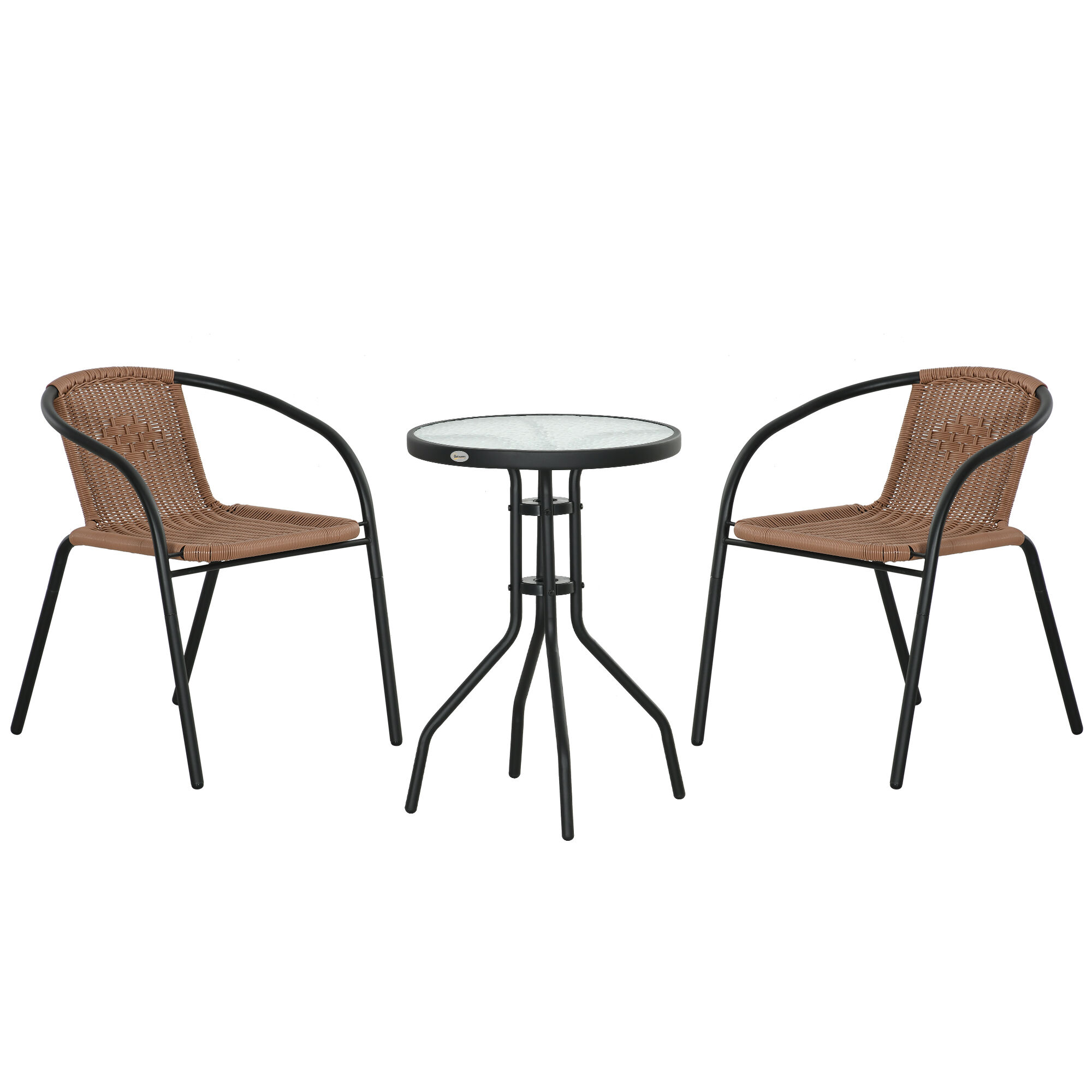 Outsunny Muebles De Jardín Marrón thumbnail