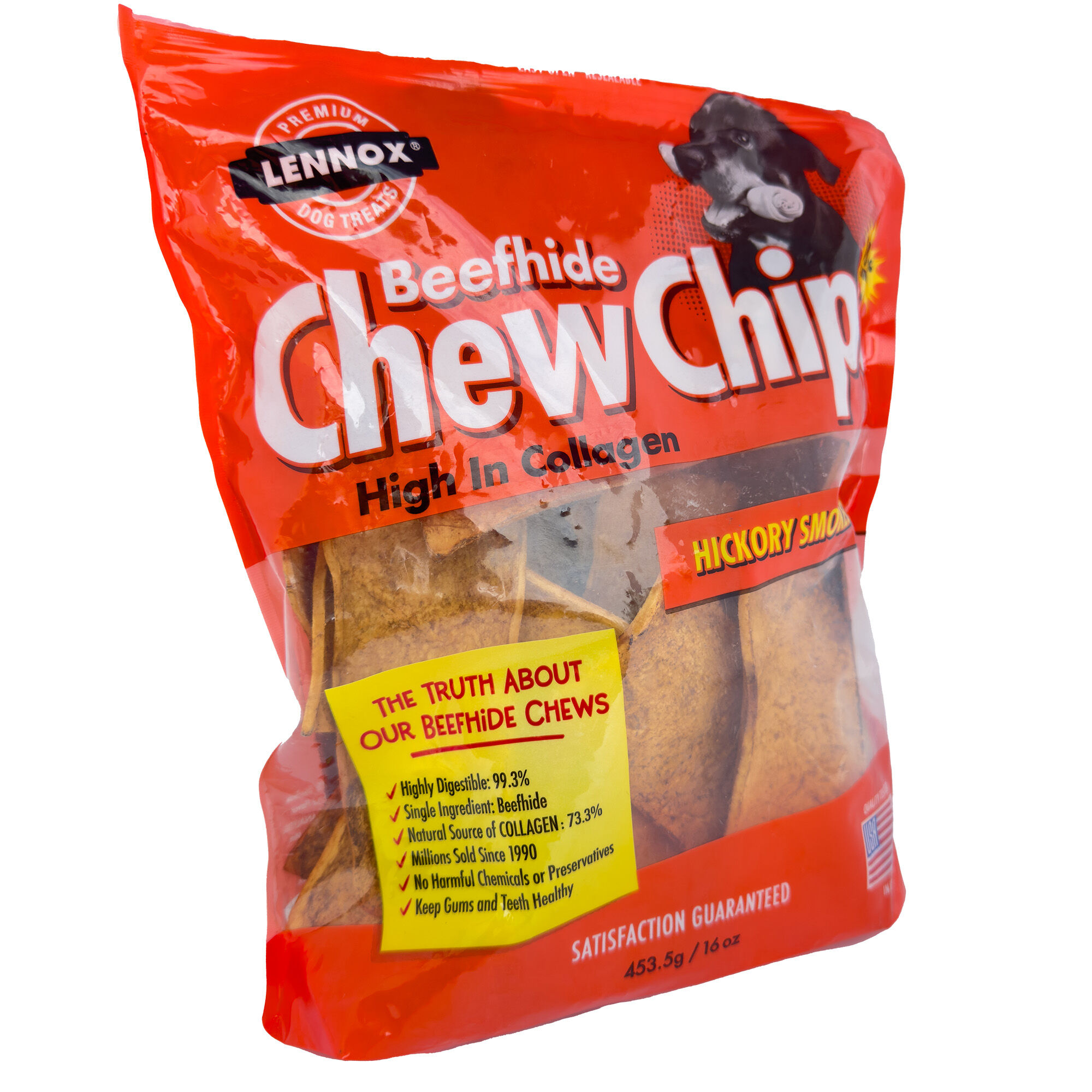Lifebound Snacks masticables de cuero de buey, lote de 3 (3 x 453,5 g), , large Imagen numero 1