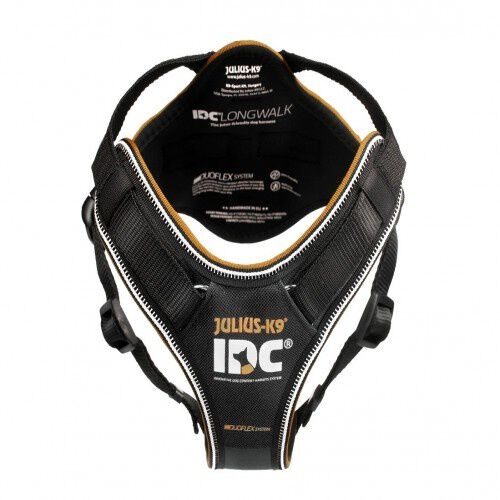 Arnés Julius K9 IDC Longwalk para perros color Negro thumbnail