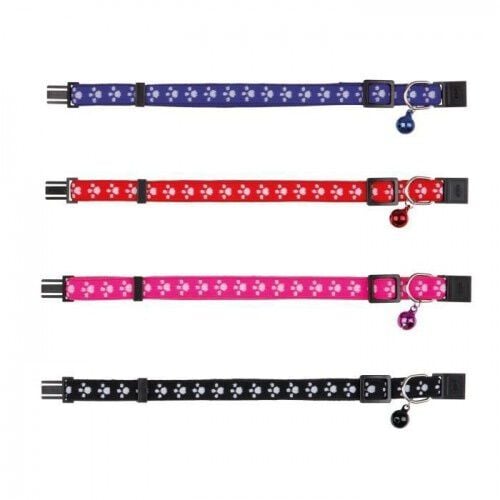 Trixie Collar de Nylon Estampado Rosa para gatos thumbnail