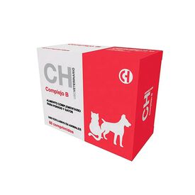Complejo B 60 comprimidos suplemento vitam&iacute;nico para perros y gatos Chemical Ib&eacute;rica