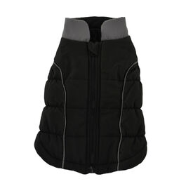 Outech Abrigo Reflectante Negro para perros