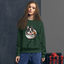 Mascochula Sudadera Verde personalizada Unisex, , large indicador imagen numero 2