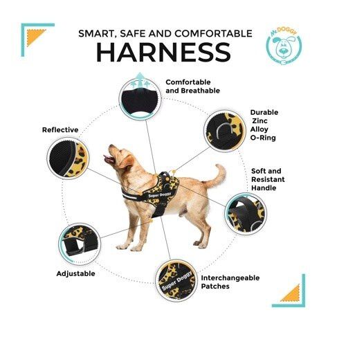 Arn&eacute;s Super Doggy personalizado leopardo color Amarillo, , large Imagen numero 2