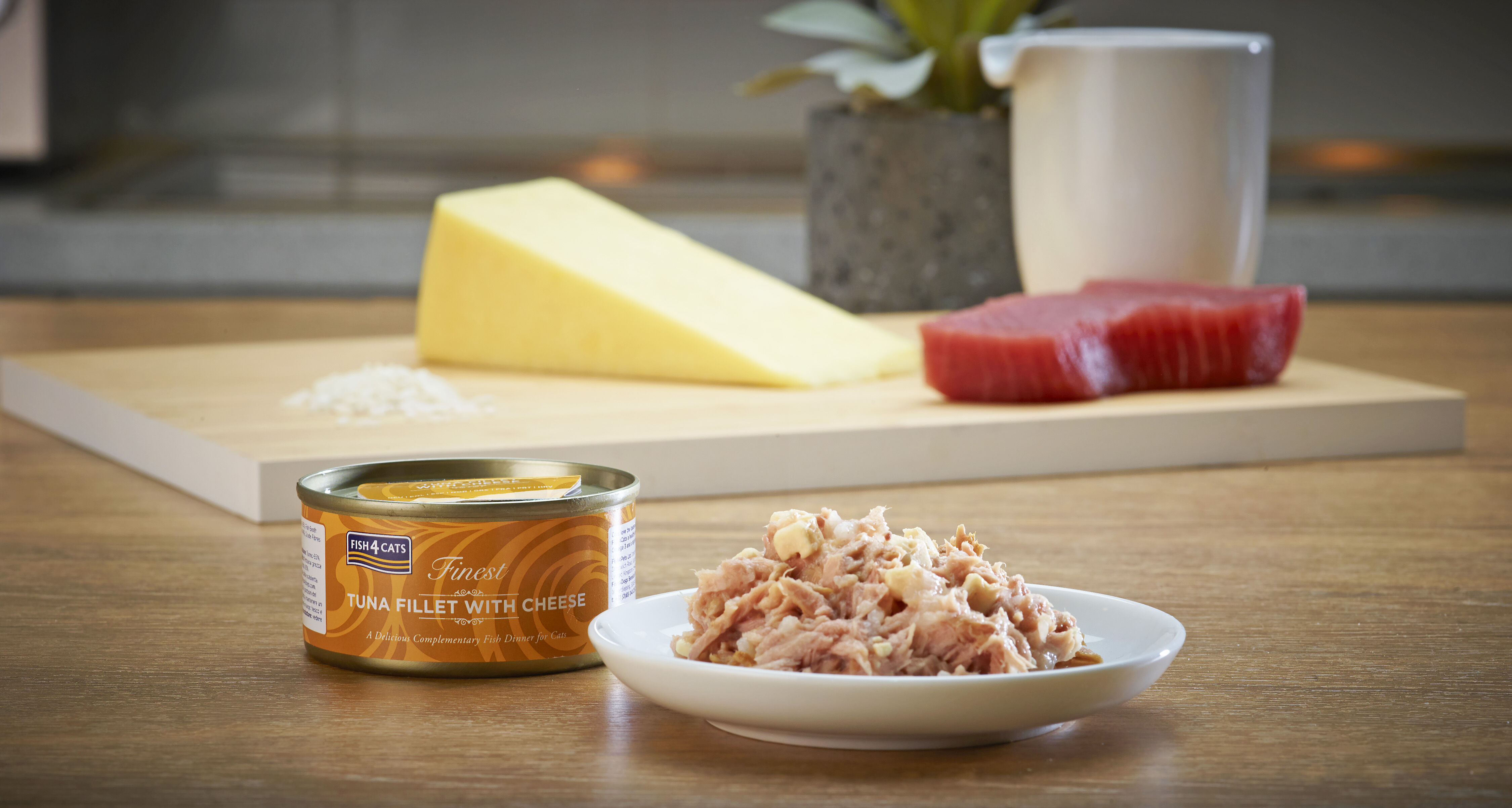 Fish4Cats Latas Filete Atún con Queso para gatos thumbnail