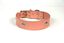 COLLAR DE PIEL ROSA CON  CORAZON, , large indicador imagen numero 2