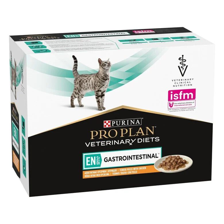 10 x 85 g Pro Plan Veterinary Diets Gastrointestinal sobre para gatos  x 85 g, , large Imagen numero 1