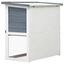 Conejera de exterior con puerta para conejos color Gris, , large indicador imagen numero 4