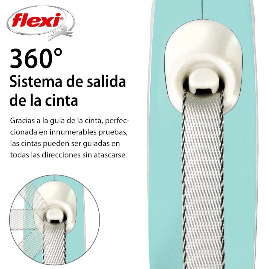 Flexi New Comfort Correa Extensible Azul para perros thumbnail