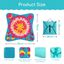 Nobleza - Alfombra Olfativa Juego de Inteligencia para Perros &ndash; Juguete Interactivos Snuffle Mat para Perros - Estera de Alimentaci&oacute;n Lenta Port&aacute;til para Entrenamiento de Forrajeo, 70*70cm, , large indicador imagen numero 2